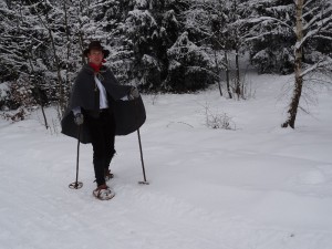 Ralf Kirncher Nostalgische Schneeschuhtour